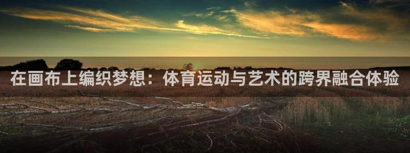 xc体育：在画布上编织梦想：体育运动与艺术的跨界融合体验