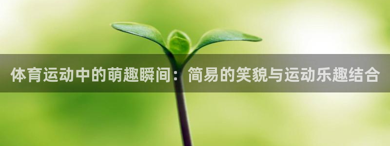 xc体育：体育运动中的萌趣瞬间：简易的笑貌与运动乐趣结合